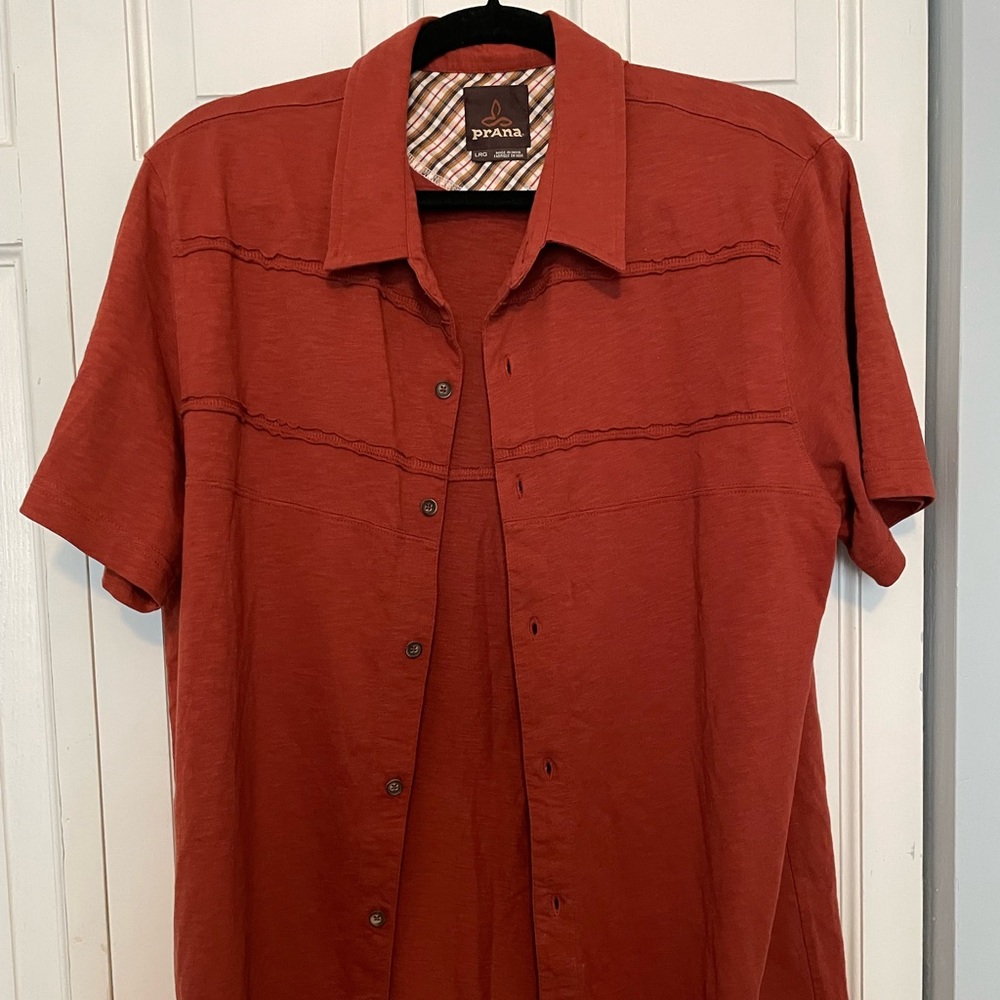 Mens Prana button up